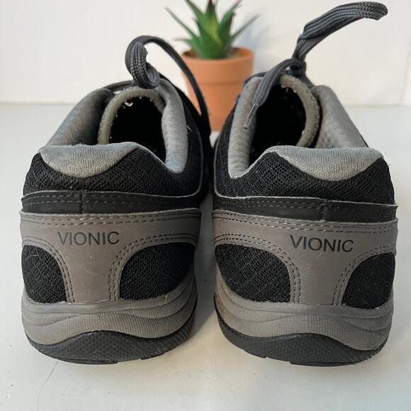 Vionic Contest Athletic Mens Shoes Size 8 EU 41 Walking Black Orthaheel Tech - Picture 7 of 14